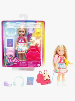 Dukker & Bamser|Barbie Chelsea Travel Dukkesæt med Hundehvalp