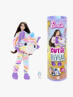 Barbie Dukker & Bamser-Cutie Reveal Dukke med Regnbuefarvet Zebra