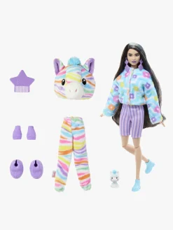 Barbie Dukker & Bamser-Cutie Reveal Dukke med Regnbuefarvet Zebra