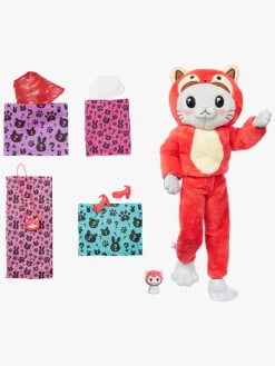 Dukker & Bamser|Barbie Cutie Reveal Dukke Animal Series Rød Panda