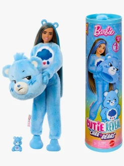 Dukker & Bamser|Barbie Cutie Reveal Dukke Care Bears, Blå Flerfarvet