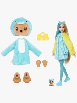 Dukker & Bamser|Barbie Cutie Reveal Dukke Animal Series Delfin Flerfarvet