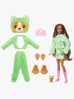 Dukker & Bamser|Barbie Cutie Reveal Dukke Animal Series Frø Flerfarvet