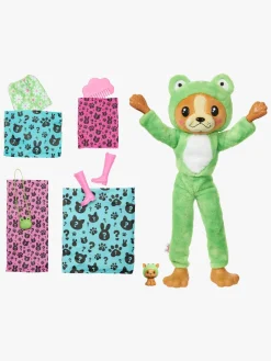 Dukker & Bamser|Barbie Cutie Reveal Dukke Animal Series Frø Flerfarvet