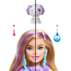 Dukker & Bamser|Barbie Cutie Reveal Dukke med Regnbuefarvet Dalmatiner Flerfarvet