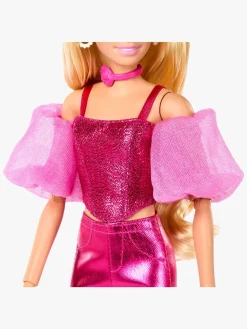 Dukker & Bamser|Barbie Deluxe Style Dukke i Lyserød Top