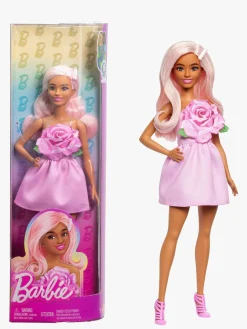 Dukker & Bamser|Barbie Deluxe Style Dukke i Lyserød Kjole