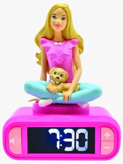Interiør|Barbie Digitalt Vækkeur med Natlampe