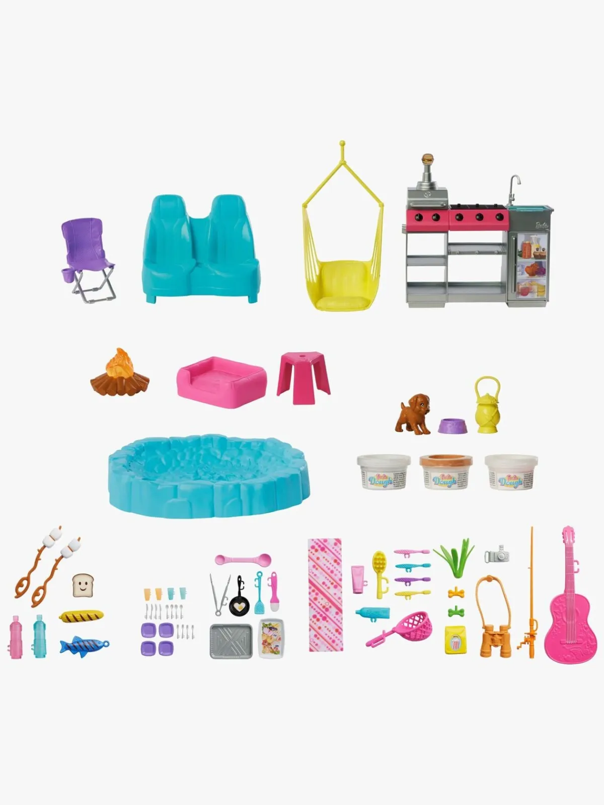 Barbie Dukker & Bamser-Dream Autocamper