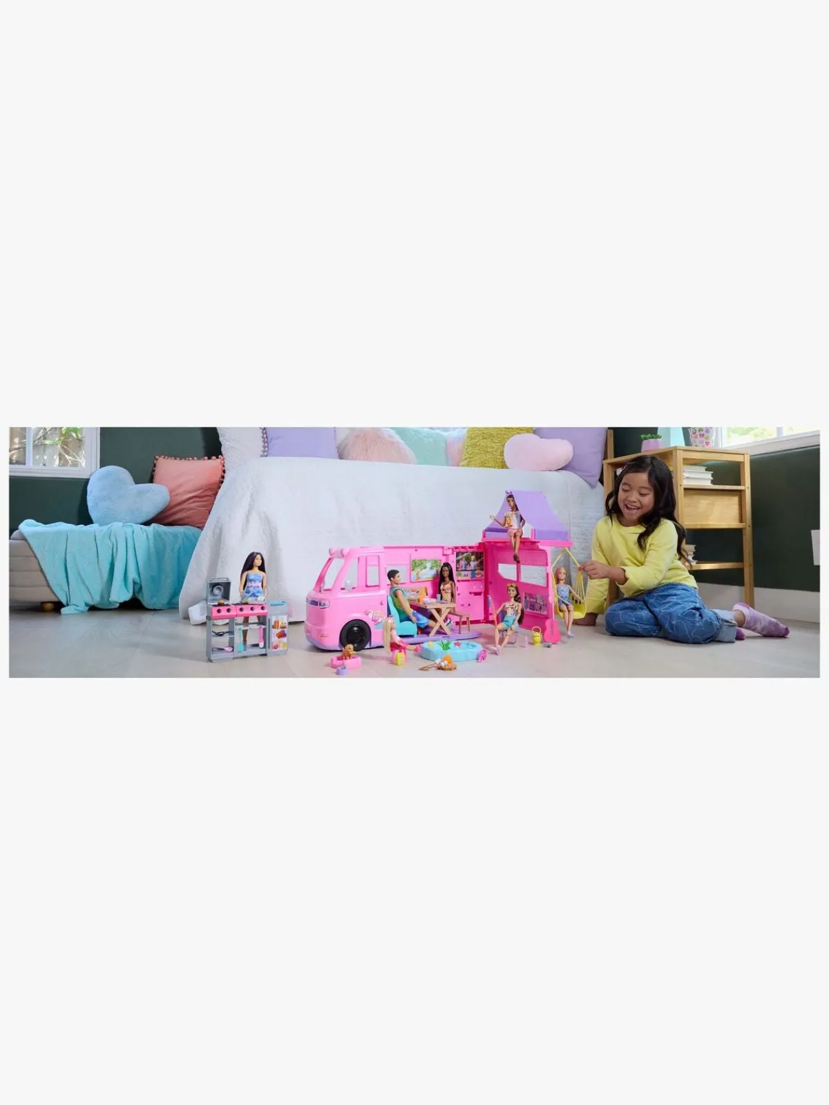 Barbie Dukker & Bamser-Dream Autocamper