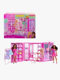 Barbie Dukker & Bamser-Dream Closet Legesæt med Dukke og Tilbehør