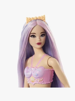 Dukker & Bamser|Barbie Dukke Havfrue med Farverig Hår, Lilla