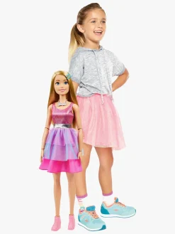 Dukker & Bamser|Barbie Dukke Lyserød Kjole 71 cm