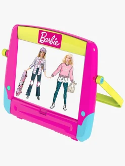 Barbie Kreativt Legetøj-4-i-1 Tegnetavle med Staffeli