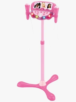 Musikinstrumenter|Elektronik & Media|Barbie Justerbart Karaoke-stativ med 2 Mikrofoner