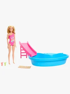 Dukker & Bamser|Barbie Legesæt Dukke & Pool
