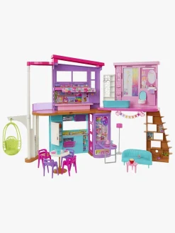 Dukker & Bamser|Barbie Malibu Feriehus med Møbler & Tilbehør