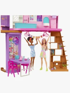 Dukker & Bamser|Barbie Malibu Feriehus med Møbler & Tilbehør