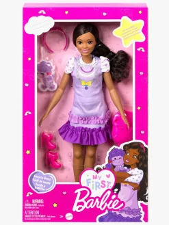 Dukker & Bamser|Barbie My First Dukke Brunt Hår med Puddel