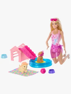 Dukker & Bamser|Barbie Puppy Pool Party Legesæt