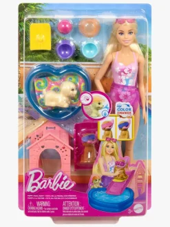 Dukker & Bamser|Barbie Puppy Pool Party Legesæt