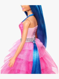 Barbie Dukker & Bamser-Sapphire Dukke med Blåt Hår & Enhjørning