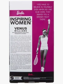 Dukker & Bamser|Barbie Signature - Inspiring Women Dukke Venus Williams
