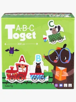 Spil & Puslespil|BarboToys Barbo Toys ABC Puslespil Tog med Dyr 29 Brikker