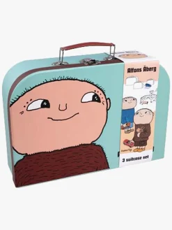 Børn Alfonsberg Opbevaring-Barbo Toys Alfons Åberg Kuffert Sæt 3-pak