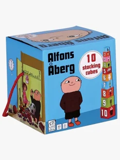 Babylegetøj|Alfonsberg Barbo Toys Alfons Åberg Stableklodser 10 Stk.