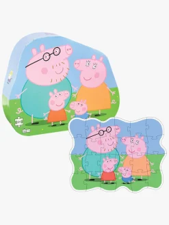 Spil & Puslespil|PeppaPig Barbo Toys Gurli Gris Familie Puslespil 24 Brikker
