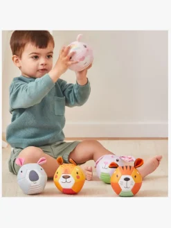 Motorisk Legetøj|BarboToys Barbo Toys Kanin Blød Bold med Ører