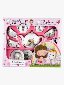 BarboToys Rolleleg-Barbo Toys Lillie & Ellie Teservice i Porcelæn 12 Brikker