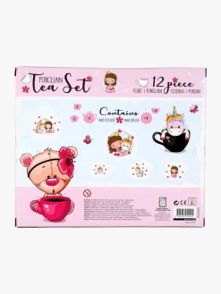 BarboToys Rolleleg-Barbo Toys Lillie & Ellie Teservice i Porcelæn 12 Brikker