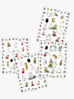 Mumin Kreativt Legetøj-Barbo Toys Mumitroldene & Venner Klistermærker 180 Stk.