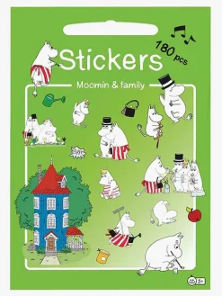 Mumin Kreativt Legetøj-Barbo Toys Mumitroldene & Familie Klistermærker 180 Stk.