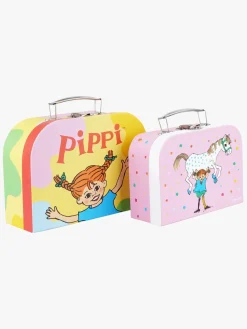 Opbevaring|PippiLangstrump Barbo Toys Pippi Langstrømpe Kufferter 2-pak