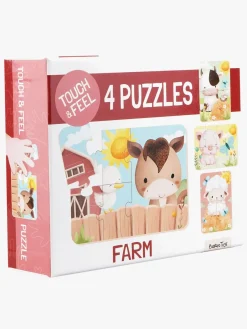 Spil & Puslespil|BarboToys Barbo Toys  Rør og føl Puslespil Bondegårdsvenner 4-i-1