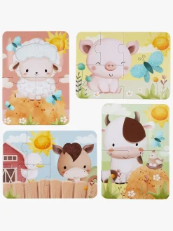 Spil & Puslespil|BarboToys Barbo Toys  Rør og føl Puslespil Bondegårdsvenner 4-i-1