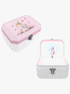 Opbevaring|BarboToys Barbo Toys Smykkeskrin med Spilledåse Enhjørning Lillie & Ellie