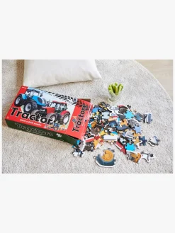 Spil & Puslespil|BarboToys Barbo Toys Stor Gulvpuslespil Traktor 3-i-1