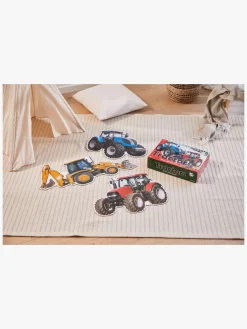 Spil & Puslespil|BarboToys Barbo Toys Stor Gulvpuslespil Traktor 3-i-1