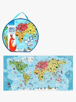 BarboToys Lærerig Leg-Barbo Toys  Vores Store Puslespil Verden 200 Brikker