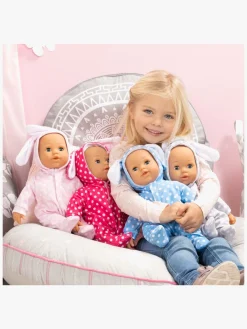 Dukker & Bamser|BayerDesign Bayer Design Anna Interaktiv Dukke, Grå Grå/Hvid