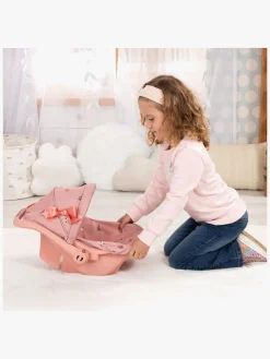 BayerDesign Dukker & Bamser-Bayer Design Autostol med Kaleche til Dukke, Pink