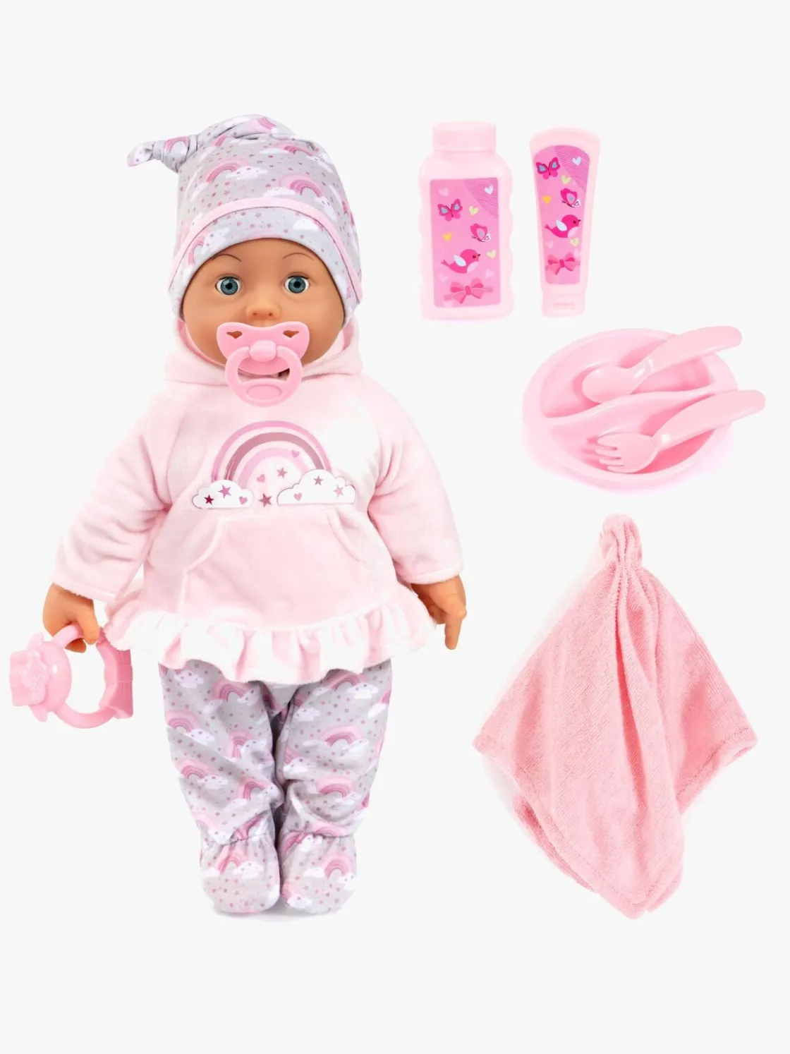 Interaktivt Legetøj|BayerDesign Bayer Design Bambolina Interaktiv Dukke 46 cm