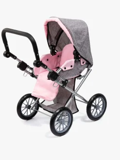 Dukker & Bamser|BayerDesign Bayer Design City Star Dukkevogn, Grå