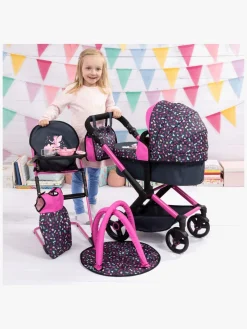 Dukker & Bamser|BayerDesign Bayer Design Combi Dukkevogn Xeo Delux Sæt, Dark Blue Blå