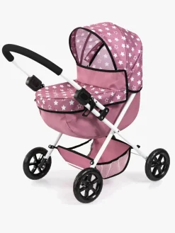 BayerDesign Dukker & Bamser-Bayer Design Cosy Sæt Dukkevogn, Pink