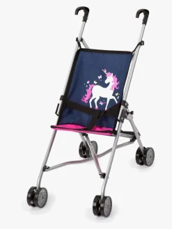 Dukker & Bamser|BayerDesign Bayer Design Dukkeklapvogn, Blå